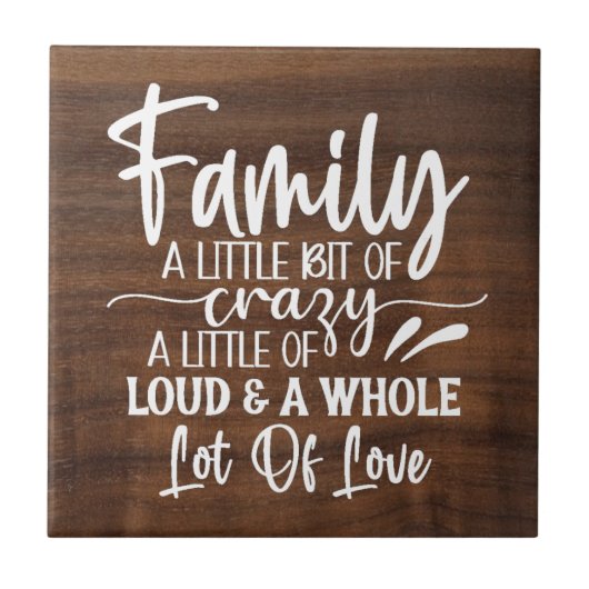 Carreau Famille Un Petit Peu De Carrelage Crazy En Céramiq (Devant)