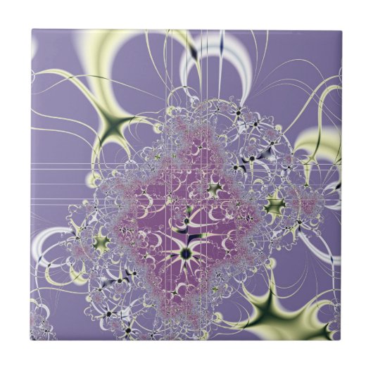 Carreau Fantaisie violette (Devant)