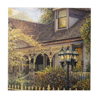 Carreau Fantastique maison en pain d'épice victorienne I