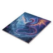 Carreau Fantasy Cute Blue Dragon City (Côté)