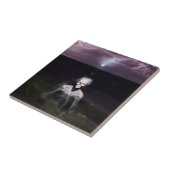 Carreau Fantôme en mer - Peinture à l'huile (Côté)