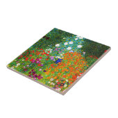 Carreau “ Farmer's garden ” , Gustav Klimt (Côté)