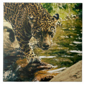 Carreau Faune Animaux sauvages Nature léopard (Devant)