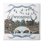 Carreau Faune du WYOMING (Devant)