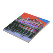 Carreau Fauvism : Bâtiment Pontalba de la Nouvelle-Orléans (Côté)