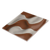 Carreau Faux Cow Leather Popular Luxury Elegant Collection (Côté)