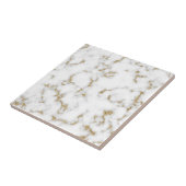 Carreau Faux or et marbre gris (Côté)