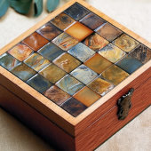 Carreau Faux Relief Floor Galets Terre Tone Décor Maison