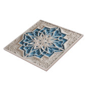 Carreau Faux Relief Floral Carrelage marocain Accueil Déco (Côté)