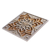Carreau Faux Relief Floral Carrelage marocain Accueil Déco (Côté)