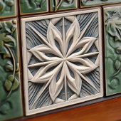 Carreau Faux Relief Floral Carrelage marocain Accueil Déco