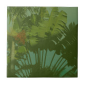 Carreau Faux Vintage tissu tropical (Devant)