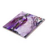 Carreau Fée à fleurs twilight (Côté)