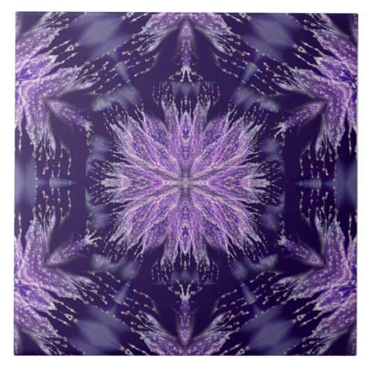 Carreau Fée de la pluie violette (Devant)