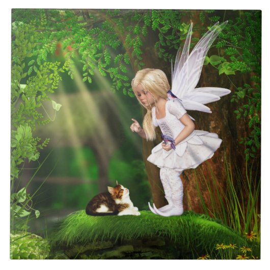 Carreau fée mignonne (Devant)