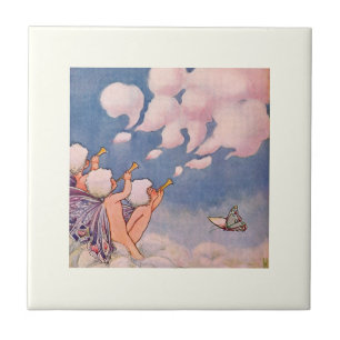 Carreau Fées des Nuages Créant des Nuages