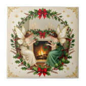 Carreau Fées victoriennes esprit de Noël (Devant)