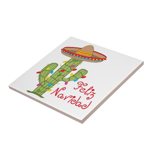 Carreau Feliz Navidad (Côté)