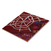 Carreau Female Spider Pharaoh Ceramic Tile (Côté)