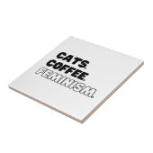 Carreau Féminisme du café des chats (Côté)
