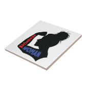 Carreau Femme américaine (Côté)