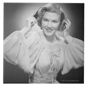 Carreau Femme dans la robe 2