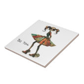 Carreau Femme Merveilleuse - Sois Toi. (Côté)