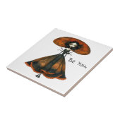 Carreau Femme Merveilleuse - Sois Toi. (Côté)