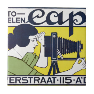 Carreau Femme photographe, photographe, Van Caspel