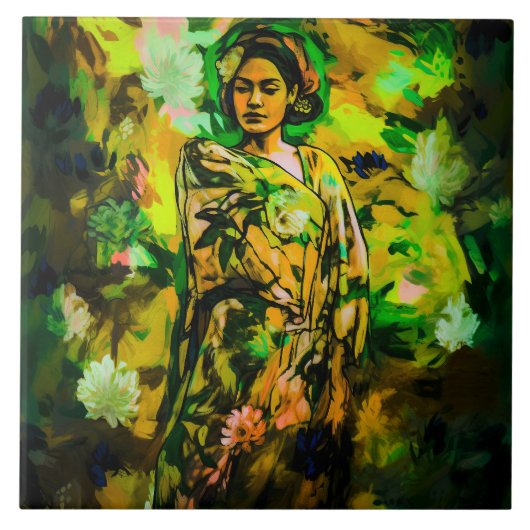 Carreau Femme royale (Devant)