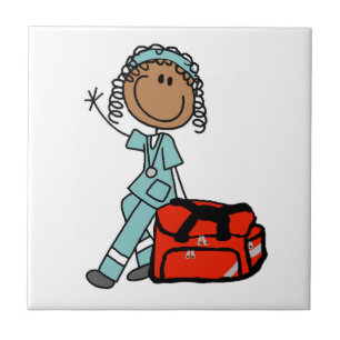Carreau Femme thérapeute respiratoire ou EMT