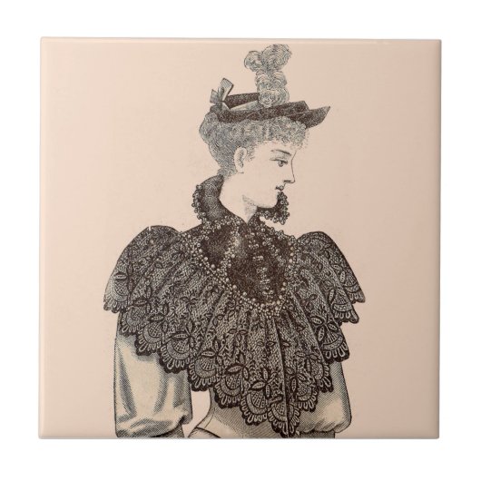 Carreau Femme victorienne 1897 (Devant)
