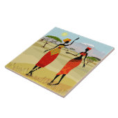 Carreau Femmes d'animation du Kenya (Côté)