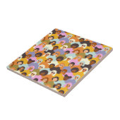 Carreau Femmes rétrogrades du Motif mondial (Côté)