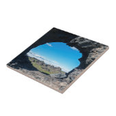 Carreau Fenêtre de lave à Dimmuborgir, région de Myvatn -  (Côté)