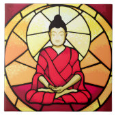 Carreau Fenêtre en tache du bouddha de Bali (Devant)