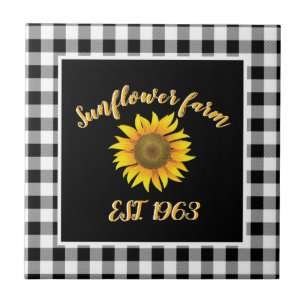 Carreau Ferme de tournesols
