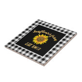 Carreau Ferme de tournesols (Côté)