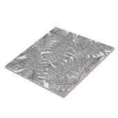 Carreau Ferme en noir et blanc (Côté)