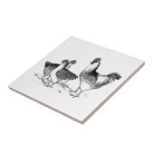 Carreau Ferme rustique poulet animaux cuisine (Côté)