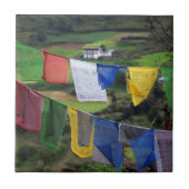 Carreau Fermer Les Drapeaux De Prière (Devant)