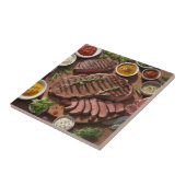 Carreau Fermer les ingrédients du barbecue (Côté)