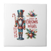 Carreau Festive Nutcracke Sweet Christmas Wishes (Devant)