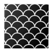 Carreau Feston noir et blanc (Devant)