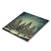 Carreau Fête de la forêt de Noël (Côté)