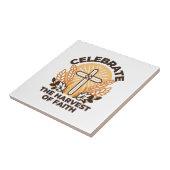 Carreau Fête de la récolte de la foi - Art inspirant (Côté)