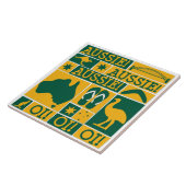 Carreau Fête de l'Australie (Côté)