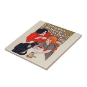 Carreau Fête du chocolat français Steinlen Art (Côté)