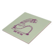 Carreau Feu de circulation déprimé (Côté)