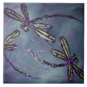 Carreau Feu de nuit Dragonfly (Devant)